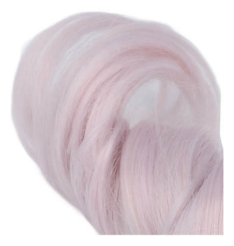 Peluca De Seda Suave Para Muñecas, 1/6, 15.517.5 Cm, Circunf