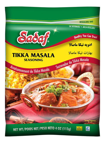 Sadaf Tikka Masala Condimento - 4 Oz