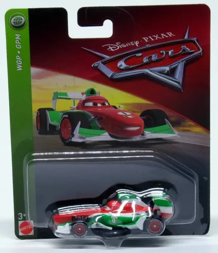 Relâmpago McQueen Francesco Bernoulli Carros Pixar, Francesco