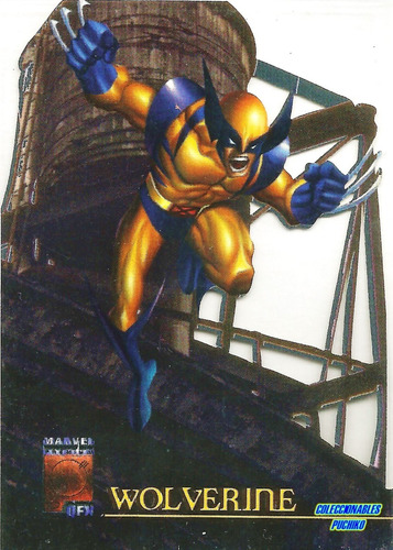 Marvel Comic Card Wolverine Lazer Blast Fleer 1996 Tarjeta 