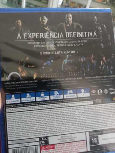 Mortal Kombat Xl Ps4 Fisico Lacrado (Usado)
