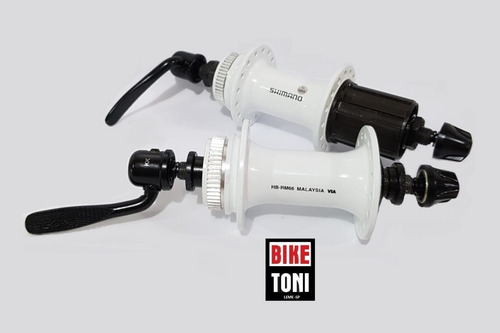Par Cubo Shimano Acera Disc 32f Centerlock Fh-rm66 Branco 11
