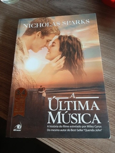 Livro A Última Música - Nicholas Sparks