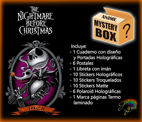 Caja Misteriosa El Extraño Mundo De Jack Box Envío Gratis