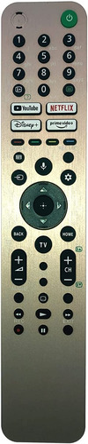 Control Remoto Rmf-tx621u Para Tv Sony Brav Control Con Voz