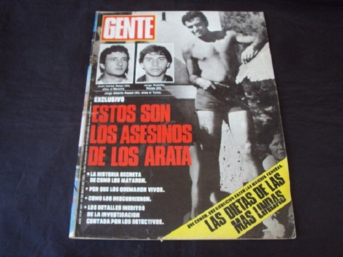 Revista Gente # 984 (31/05/1984) Tapa Los Asesinos De Arata