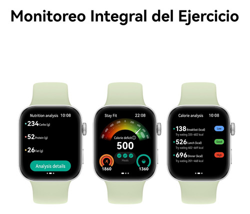 Smartwatch Huawei Watch Fit 3 Reloj Inteligente Negro Negro Fluoroelastómero Negro Negro
