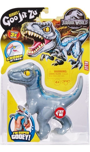 Jurasicc World Heroes Of Goo Jit Zu Blue Chomp Attack