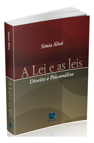 A Lei e as Leis: Direito e Psicanálise, de Altoé, Sonia. Editorial Thieme Revinter Publicações Ltda, capa mole em português, 2006