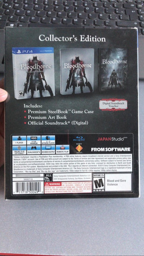 Bloodborne Collector´s Edition Ps4 Nuevo (Usado)