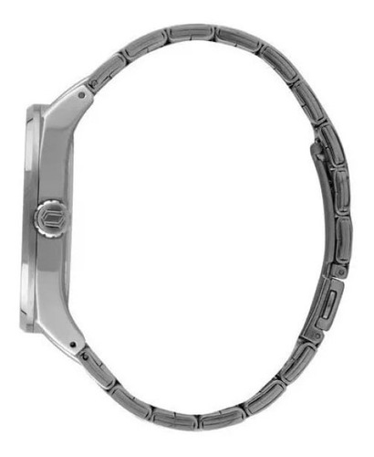 Relógio Orient Masculino Prata Fundo Azul Mbss1154a D2sx