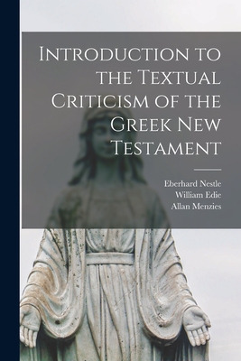Libro Introduction To The Textual Criticism Of The Greek ...