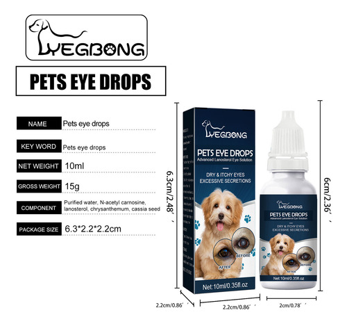 Lanosterol Eye Drop For Advanced Pet Vision Health