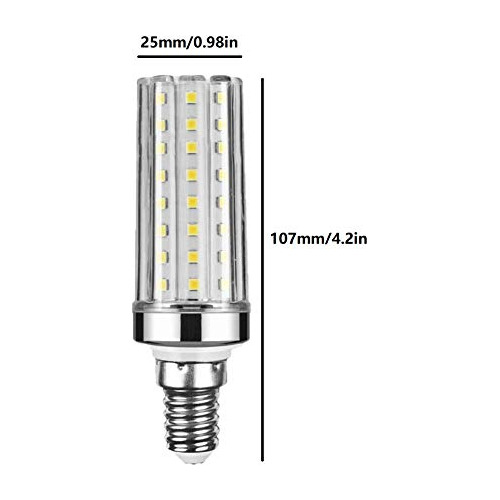 Bombillas Led De Maíz Lxcom Lighting, 16 W, E12, Candelabro
