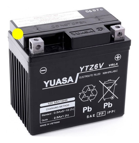 Yuasa Ytx5l-bs Ytz6v Honda Biz 125 Cg Titan Xr