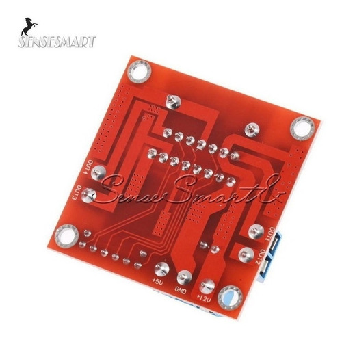 Imagen 3 de 5 de L298n Puente H Dual 25w L 298 N Cc Motor Para Arduino