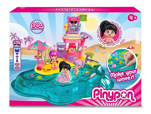 Pinypon Set Playa + 30 Accesorios
