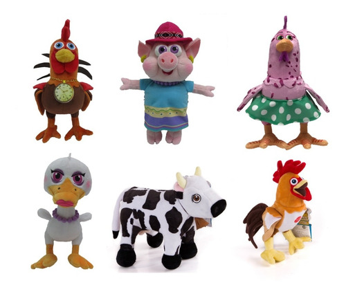 Imagen 2 de 10 de La Granja De Zenon Peluche Musical 20 Cm Personajes Arb Edu