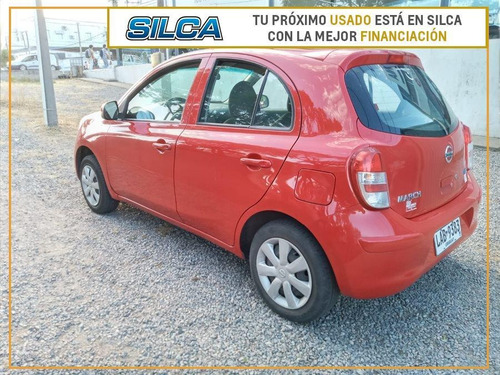 Nissan March 2012 Rojo 5 Puertas