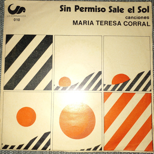 Maria Teresa Corral Sin Permiso Sale El Sol Vinilo Ep
