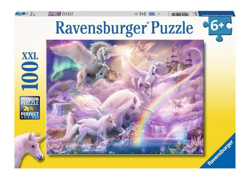 Ravensburger Rompecabezas: Unicornio Pegaso Kidsxxl 100 Pzs