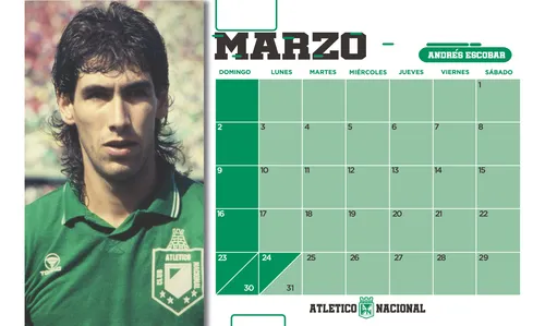 Calendarios Atl. Nal Y Dim