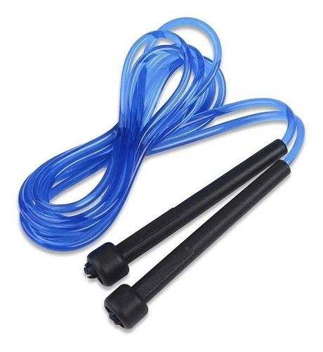 Soga De Saltar Pvc Cable Boxeo Largo Regulable Gym Fitness 