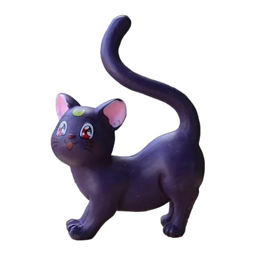 Figura De Gato Luna De Sailor Moon ¡ideal Para Coleccionista