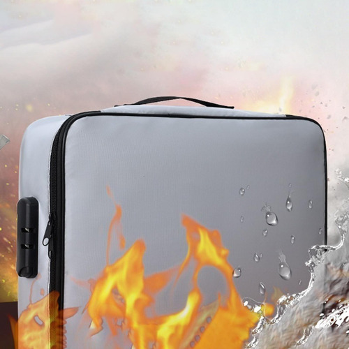 Portadocumentos Incombustible De 3 Capas Para Certificados