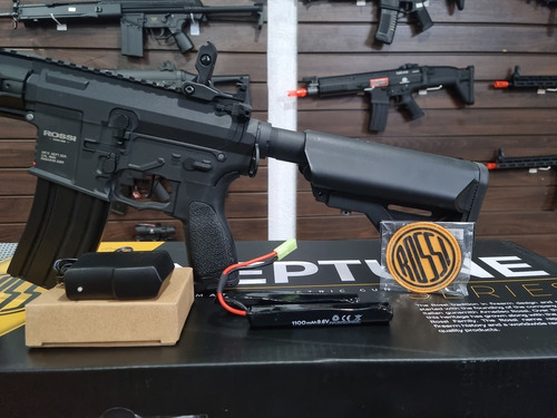 Imagem 3 de 10 de Airsoft Rifle Rossi M4 Ar15 Neptune 8 Sd Novas!