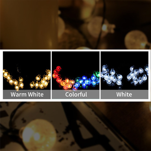 Kkl Cadena De Luces Exteriores Decorativas Para Fiestas En