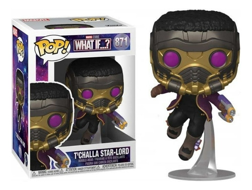 Figura Coleccionable Funko Pop!  T'challa Star-lord 