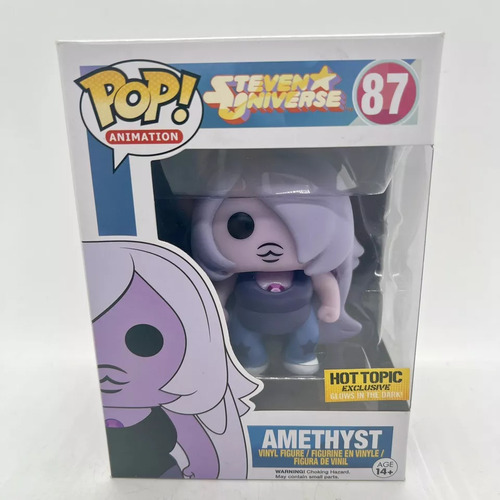 Funko Steven Universe Amatista, Exclusivo De Hot Topic Glow