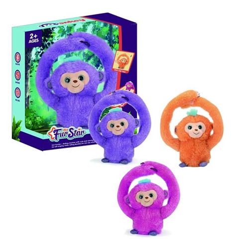 Peluche Mono Brazos Largos Giro 360 Canta Y Habla Ltf Shop 