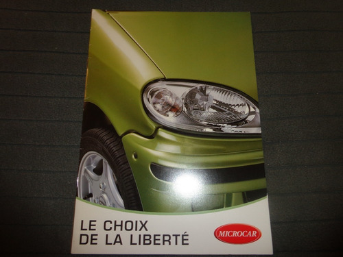 Microcar Virgo 2000 Minicar Catalogo De Venta