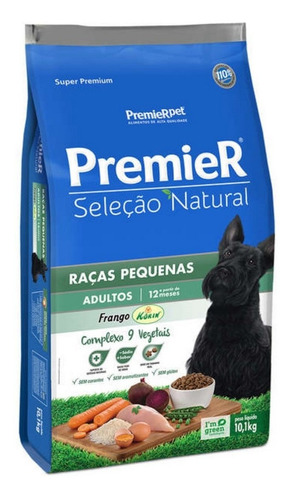 Premier Ração Sel.natural Raças Pequenas P/cão Adulto 10,1kg