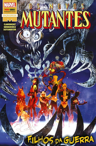 Novos Mutantes: Guerras das Crianças, de Claremont, Chris. Editorial Panini Brasil LTDA, capa mole em português, 2020
