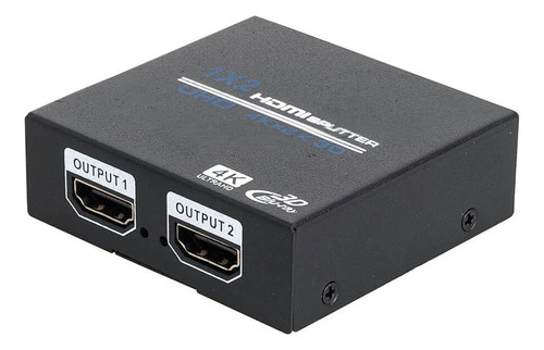 Splitter Hdmi - 1 Entrada 2 Saídas Full Hd 1080p E 4k