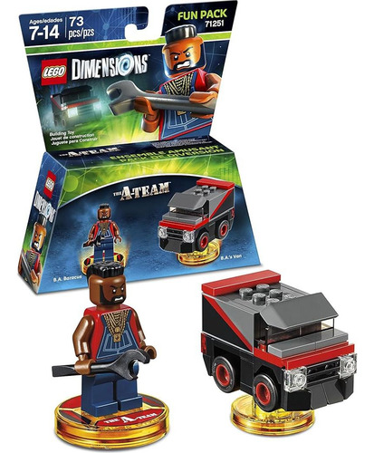 Lego Dimensions Paquete A Team B.a. Baracus