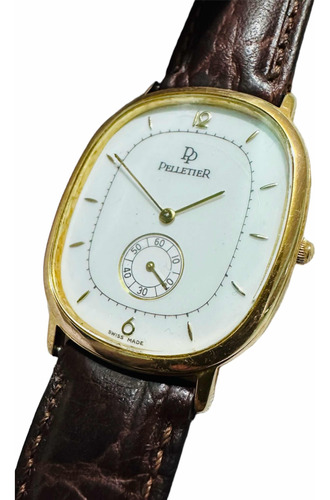 Reloj Suizo Pp Pelletier Chapado En Oro 18k, Bvlgari Cartier