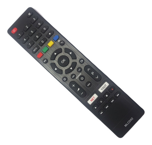 Control Remoto Tv Smart Sanyo Philco Rca Noblex Netflix Yout