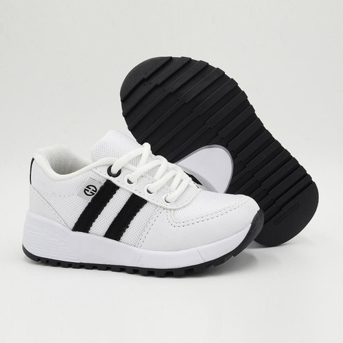 Imagem 7 de 8 de Kit 2 Tênis Jogging Ollie Infantil Velox Menino Conforto
