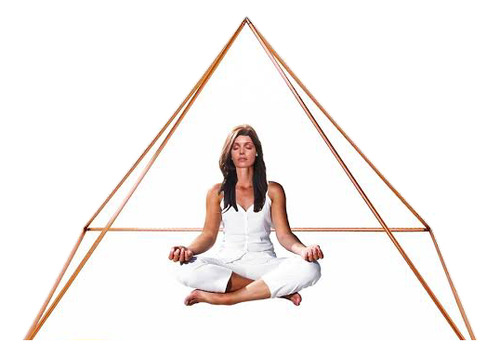 2 Piramide De Cobre 2.15m X 1.55 Meditacion Reiki Desarmable