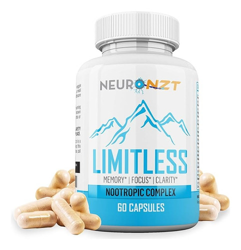 Neuronzt Limitless Dha Memoria Concentración Claridad 60 Cáp Sabor Sin Sabor