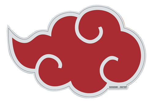 Ata-boy Naruto Akatsuki Nubes 4 A Todo Color Pegatina