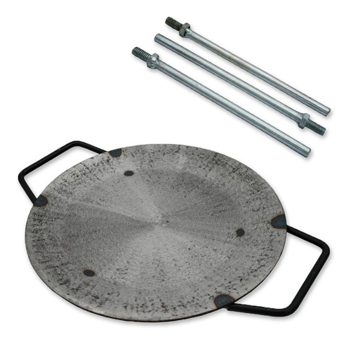 Tapa Disco De Arado Bifera Paellera Con Patas Ø40cm Sor