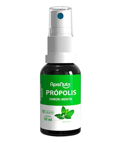 Spray De Própolis E Menta 30ml - Apisnutri