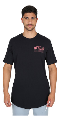 Remera Entrenamiento Under Armour Pjt Rock Hombre En Negro |