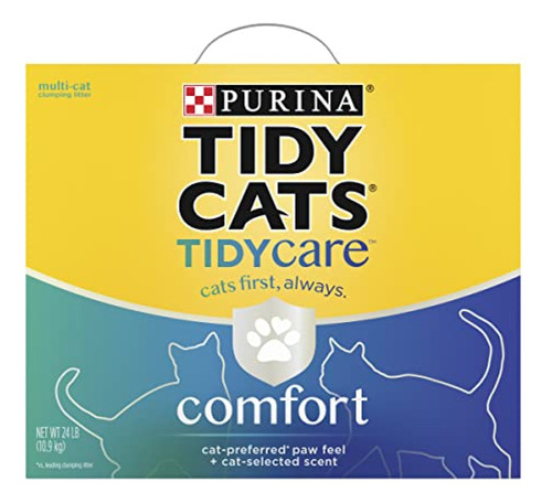 Purina Tidy Cats Tidy Care Comfort Arena Para Gatos Aglomera