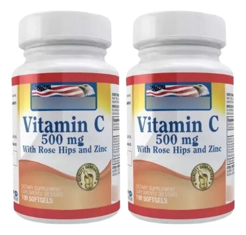 Vitamina C500mg + Zinc 100capx2 - Unidad a $808